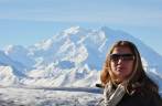 O ponto mais próximo que chegamos do Denali, ainda a 30 km de distância, no Denali National Park, no Alaska